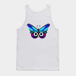 colorful butterfly Tank Top